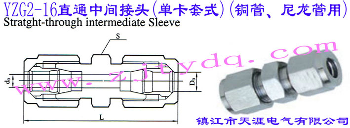 YZG2-16ֱͨg^(οʽ)(~)Straight-through Intermediate Sleeve